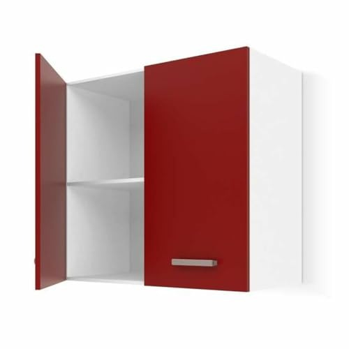 Générique Ultra Küchenoberschrank, L 60 cm – Rot matt