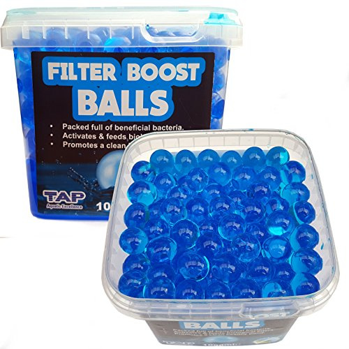 TAP Pond Filter Boost Balls - Filter Quick Start - Beneficial Bacteria (500ml (treats 15000L))