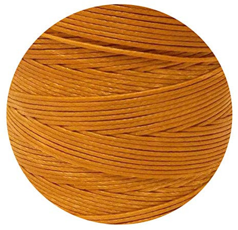 Perlin 10m Wachsband 1mm Sattlergarn Braun Geflochtet 100% Polyester Forellenfäden Nähen Handwerk C299 x2