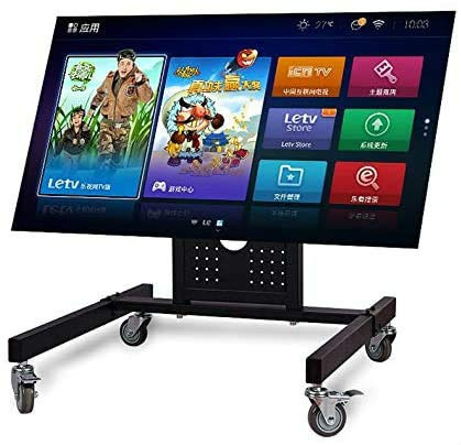 Rolling TV Mount Stand Trolley 32-65inch Plasma Screen LED LCD Monitor Low Height Stand Cart D750