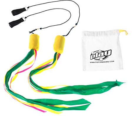 Play Juggling - Scarf Bolas con Foulard colorato da GIOCOLIERE per Giocoleria - Giallo