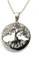 belelle | Colgante Collar Árbol de la Vida | Colgante para Mujer | Amuleto de la Suerte y Proteccción | Acero Inoxidable