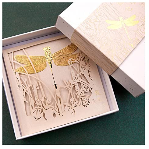 caihuashopping Lesezeichen Lesezeichen des Metalls Libelle Shape Gold Bookmark for Studenten Lehrer Schule Home Büro Lesebedarf Buch Markierungen
