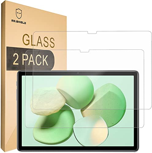 Mr.Shield Schutzfolie Kompatibel mit DOOGEE T10 Pro/DOOGEE T10 Tablet [2 Stück] Schutzglas Schutzglasfolie 9H Härte, HD Klare Displayschutzfolie