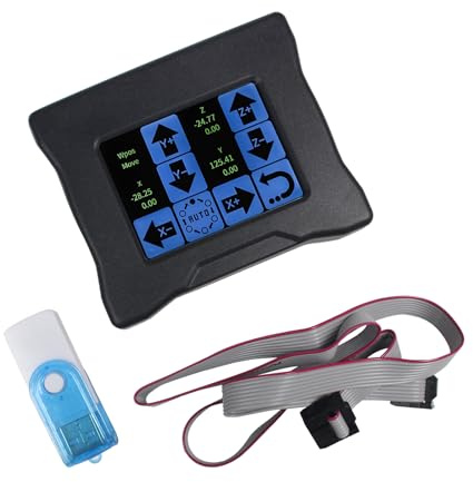 CNCTOPBAOS CNC Router GRBL Offline Controller,2.8 Touchscreen LCD Display Touch Screen Off-line Control Module For 3018-PRO,3018-PRO-MAX,3020 Plus,4540,3 Axis GRBL Milling Engraving Machine