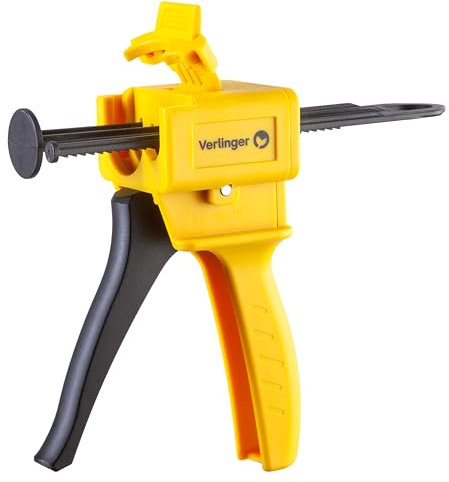 VERLINGER Pistola Per Colla Bicomponente Pistola Per Colla Epossidica 50Ml Per Adesivi Bicomponenti Con Un Rapporto Di Miscelazione Di 10:1