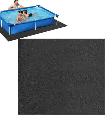 Above Ground Pools Liner Pad - Under Pool Pad | Swimming Pool Liner | Swimming Pool Mat Pool Ground Cloth For Puncture Prevention And Extends (188x183x0.2cm)