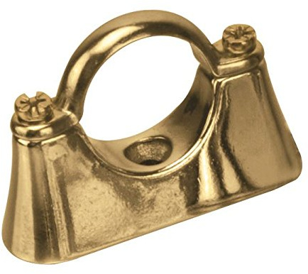 35mm Cast Brass Hospital Pipe Bracket (Known as Pipe Brackets/Pipe Standoff Bracket / 35mm Pipe Clips/Pipe Clip/Brass Pipe Clips Also Available in 15mm, 22mm, 28mm, 35mm)