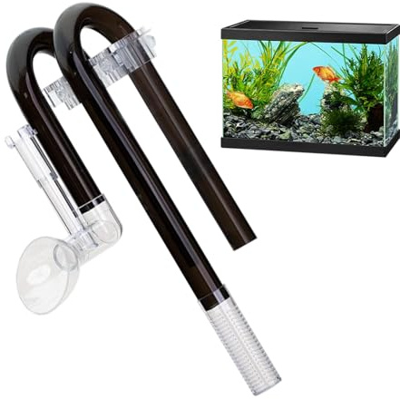 Aquarium-Einlass- und Auslass-Set – Aquarium-Einlauf-Ablaufrohr-Set | Aquarium-Siebgerät, externes Filter-Ersatzzubehör für Aquarien und Pflanzenwassertanks