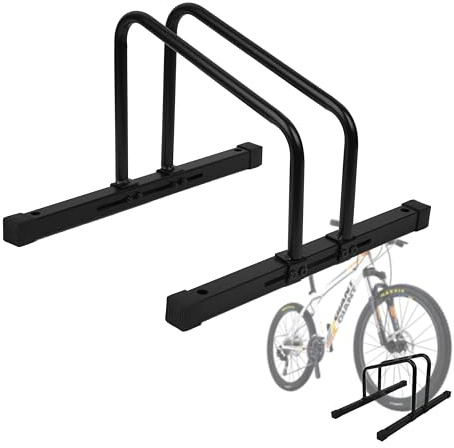 DUNTSEI Supporto per Bicicletta Regolabile Stabile – Compatibile con VTT, Biciclette da Strada 20-29, Ideale per Interni e Esterni