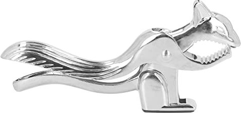 Nikou Clip de galleta de nogal con forma de ardilla, cascanueces multiusos de aleación de zinc para castañas y nueces, herramienta de abridor de galletas de nueces