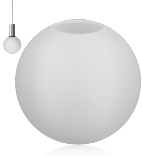 Toddmomy Milchglas Kugel Lampenschirm 3.15 Zoll Ersatz Glasschirm Für Pendelleuchte Wandleuchte Deckenventilator Lichtabdeckung Sanfte Beleuchtung Für Wohnzimmer Und Büro
