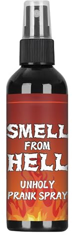EAVUYIS Spray Apestoso Pedos, 1 Piezas 100 ML Spray Apestoso Líquido Extra Fuerte, Spray Maloliente Definitivo para Bromas de Adultos, Halloween Día de los Inocentes Spray Stinky para Broma