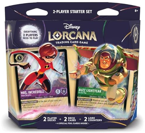 Disney Lorcana TCG: Desconocido Wild - Mazo de Inicio para Dos Jugadores Inglés