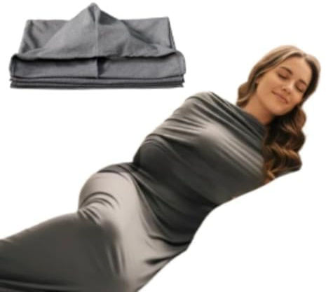 Nesti Compression Pod Kids,Sleep Pod for Deeper Sleep - Weighted & Cozy Wearable Blanket Hoodie,Cooling Blanket With Hug Pressure Therapy