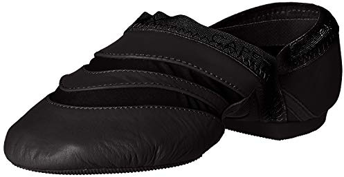 Capezio Women's Freeform Slip-On Jazz Shoe, Black, 8 W US