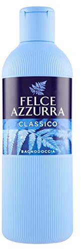 Felce Azzurra Original duschgel – 6 förpackningar med 650 ml – totalt: 3 900 ml