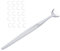 ROSENICE Forcella Filo interdentale per la Pulizia di Denti in Bianca (20pcs)