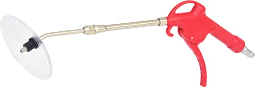 KS Tools 515.1906 Teleskop-Druckluft-Ausblaspistole 90-190mm mit Schutzschild