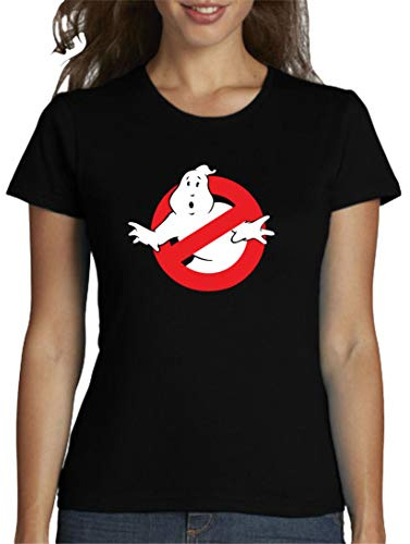 the Fan Tee Camiseta para Mujer Cazafantasmas Ghostbusters Mocosete Retro 004 L