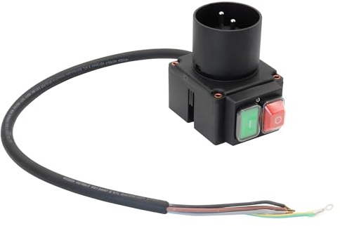 SECURA Schalter mit Stecker 230V kompatibel mit Lumag Hos 8 Holzspalter