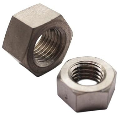 Cfty Sicherungsmutter Sechskantmutter Titan-Grad 2 Vollfaden M3 M4 M5 M6 M8 M10 M0 M12 M14 M16 M18 M20 M22 M24 M27 M30 Hardware-Befestigungselemente.(M20 1pc)