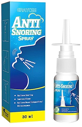 Jomewory Spray Nasal para ronquidos, Spray Nasal para Dormir Mejor, Limpia la Nariz, Duerme Bien, ronca Menos, 30 ml para Adultos, Ayuda a Pasar al Aire Libre Mientras duermes