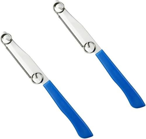 Coltello Per Affettare Rapidamente 2 Pezzi, Tagliaverdure, Affettatrice rapida per frutta,Tagliaverdure e affettatrice multiverdura, pelapatate e taglierino, Sbucciare e affettare la frutta