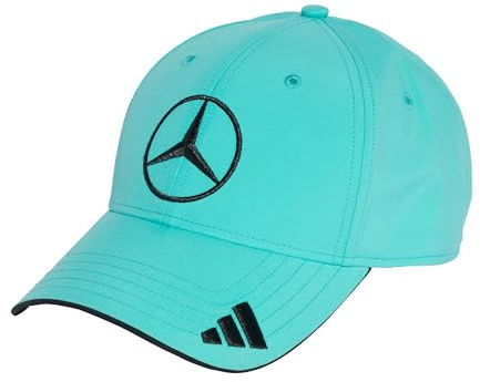 adidas Unisex Mercedes - AMG Petronas Formula ONE Team Driver Cap, semi Mint Rush/Black, L