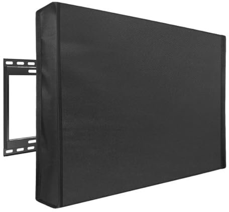 Outdoor Fernseher Draussen Fernseher Cover 22 '' bis 70 '' Zoll Das wetterfeste und staubfeste Material mit freiem Mikrofasertuch. Schützen Sie Ihr Fernseher Jetzt! Tv Abdeckung Outdoor(40-42inch)