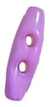 AUNANGLJSCS Knöpfe, Anzugknöpfe, 10 Stück 30–50 mm ovale Form aus Harz mit Zwei Ösen, Knebelknöpfe, Nähen, Basteln, DIY-Zubehör, Mantel, Umhang, Jacke, Pullover, Knopf, Blau, 31 x 10 mm(Pink,31X10MM)