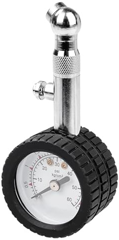 VOBOR Reifendruckprüfer Digital, 4Bar 60Psi Reifendruckmesser Präzision, Auto Luftdruckprüfer für Geländewagen, Transporter, Fahrräder