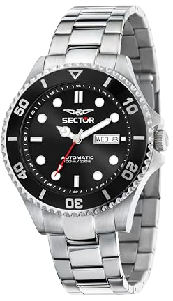 Sector No Limits Orologio Uomo, Automatico, Analogico, 43 mm, Collezione 230, Idee Regalo Uomo