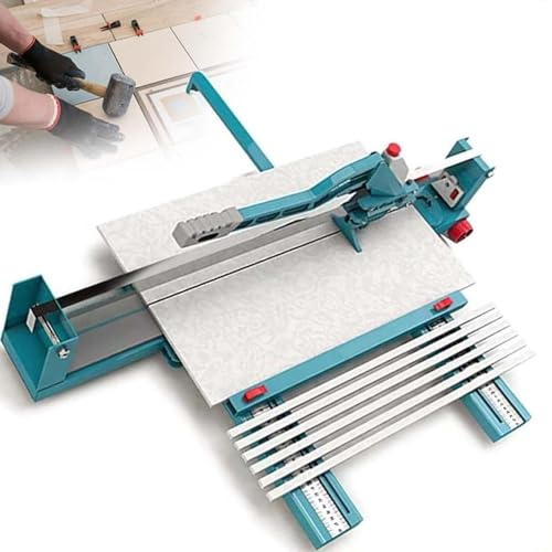 Coupe-carreaux manuel – Machine professionnelle de découpe de carreaux de sol en porcelaine et céramique, guide réglable pour une coupe de précision jusqu'à 1200 mm