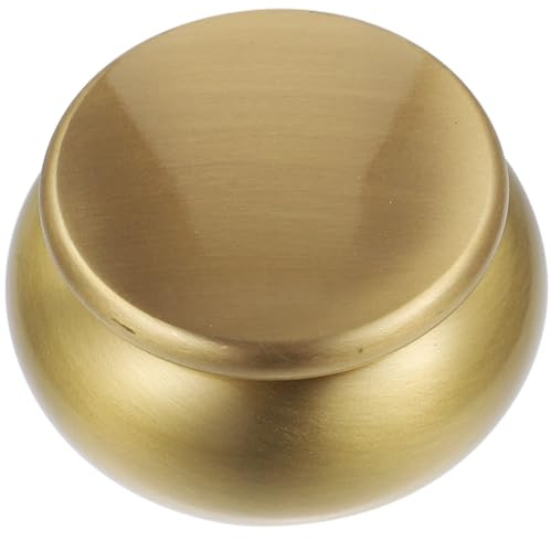 GALPADA Urna Confiable Simple o Dorado Cremación Cobre de Pequeña Diseño Sellado y Elegante, Segura Buen para Cenizas Humanas Hogares Cementerios