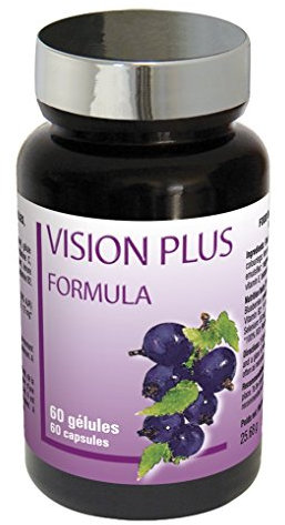 NUTRI EXPERT - Vision Plus - Soutient la santé oculaire - Améliore la vision et l'acuité visuelle - Protège du vieillissement oculaire - 60 gélules végétales - Marque Française - Cure 30 jours