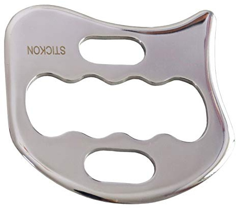 JustSun Gua Sha Schaber Weichgewebe Massagetools Edelstahl IASTM Tool für SPA Akupunkturtherapie Verringerung Muskelschmerzen