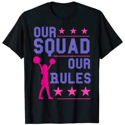 Cheerleading Squad Cooler Spruch Cheerleader Cheer Tanz T-Shirt