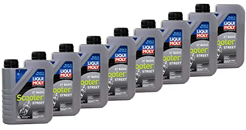 Motoröl Motor Öl LIQUI MOLY Basic Scooter 2T 8 X 1 Liter