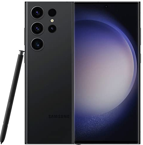 Samsung Galaxy S23 Ultra 5G SM-S918B/DS 512GB 12GB RAM, 200 MP Camera, Factory Unlocked, Global Version – Phantom Black