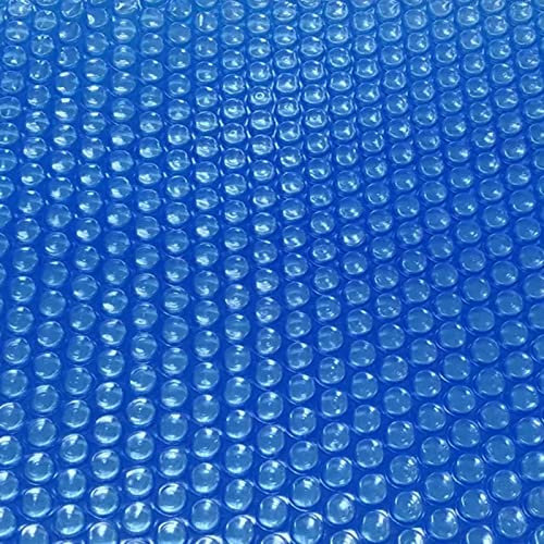 Heavy Duty Wimming Pool Hot Tub Cover with Grommets for Reel, Plus Size Bathing Spa Tub Blue Blanket - for Square Rectangular Oval Round Pools, LDEP Pool Heat Insulation Film Blanket, 19mil ( Size : 1