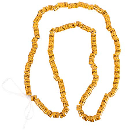 Taubenringe, Vogelfußringe, Hühnerbeinring, Taubenzubehör Fußringbänder Nummerierte Geflügelhühner Enten Gänsebeinbänder Beinringe Taubenbeinringe Identifizieren Sie Taubenbänder for Küken Turteltaube