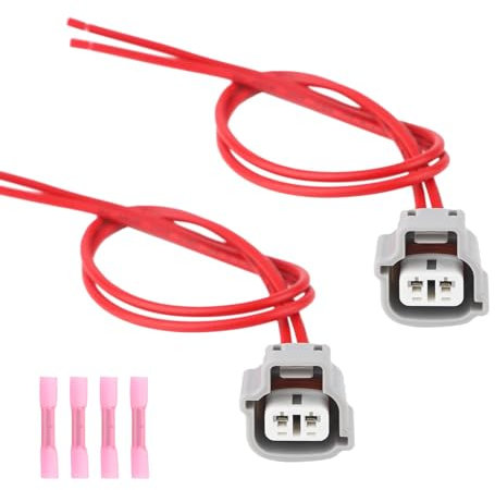 Unifizz 2 Stück ersetzt Nr. 90980-11019, Blinker-Signalkabelbaum-Kabelanschluss, Pigtail, kompatibel mit Toyota Lxs Scion