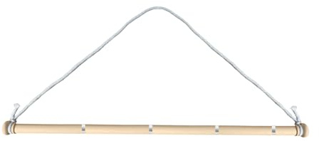 Beyeutao Wood Tapestry Hanging Rod Adjustable Tapestry Hanger 40-70CM Tapestries Hanging Poles Tapestries Hanger Telescopic Rods for Walls