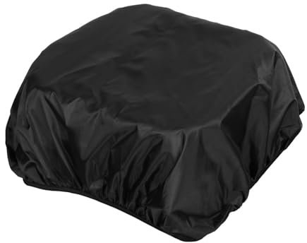 Fahrradkorb Abdeckung, Sonnenfester Fahrradkorb Regenschutz, Fahrradkorb Einlage für Fahrräder, Schwarz, L