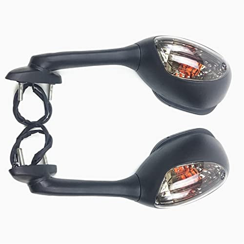 Zubehör Für Suzuki GSXR 600 750 1000 2006 2007 2008 2009 2010 2011 2012 2013 2014 2015 K6 K7 K8 Motorrad Rückspiegel Mit LED Blinker Zubehör (Color : 1 UK)