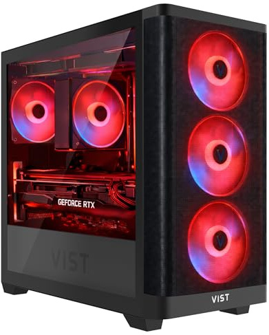VIST PC Gaming Core i7 12700KF - RAM 32Go - Nvidia GeForce RTX 5060 - SSD 1To - WiFi - Windows 11 Pro