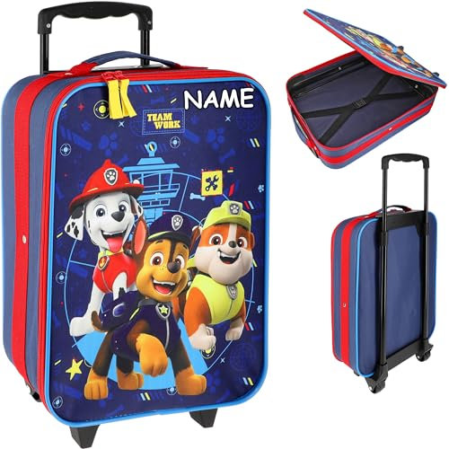 alles-meine.de GmbH Kinder - Reiseartikel & Taschen - Verschiedene Artikel frei wählbar - Kinder Rucksack - Paw Patrool - Hunde - inkl. Name - Tasche - wasserfest & beschichtet -..