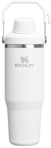 STANLEY IceFlow 2.0 Fast Flow Tumbler with Handle 30 oz | Twist On Angled Spout Lid | Leakproof Water Bottle | Insulated Stainless Steel | BPA-Free | Frost