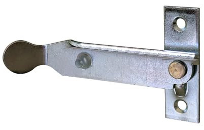 Fermata di Persiana - Fermata di St Brieuc - Lato Sinistro con Fermata - Lunghezza 90 mm - Blocca le tue persiane e persiane Legno PVC o alluminio - Fabbricazione francese Torbel